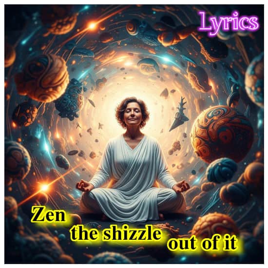 Zen the shizzle out of it - Album cover