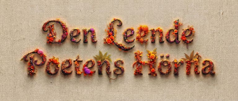 Den Leende Poetens Hörna - Banner